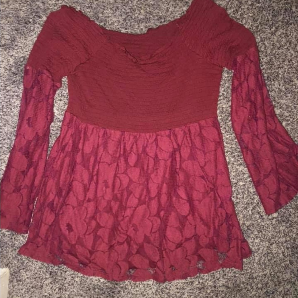 Off the shoulder top